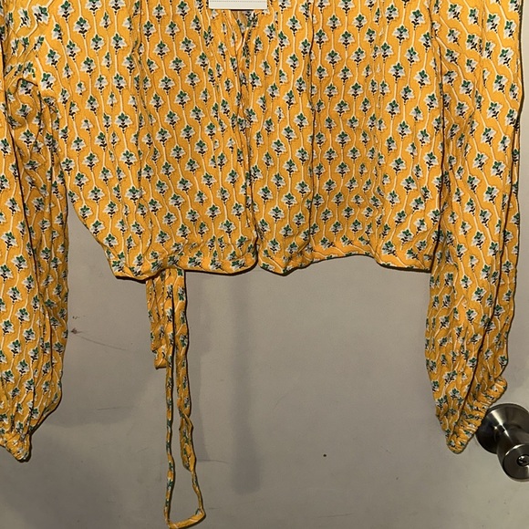 Rhode for target wrap around blouse - Picture 9 of 11